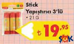 LECTOR STİCK YAPIŞTIRICI 3'LÜ 21 G LECTOR STİCK YAPIŞTIRICI 3'LÜ 21 G